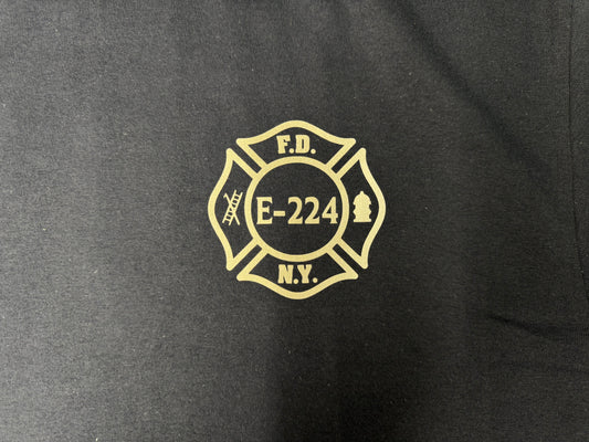FDNY Reflective Engine Co. 224 T-Shirt- Unisex
