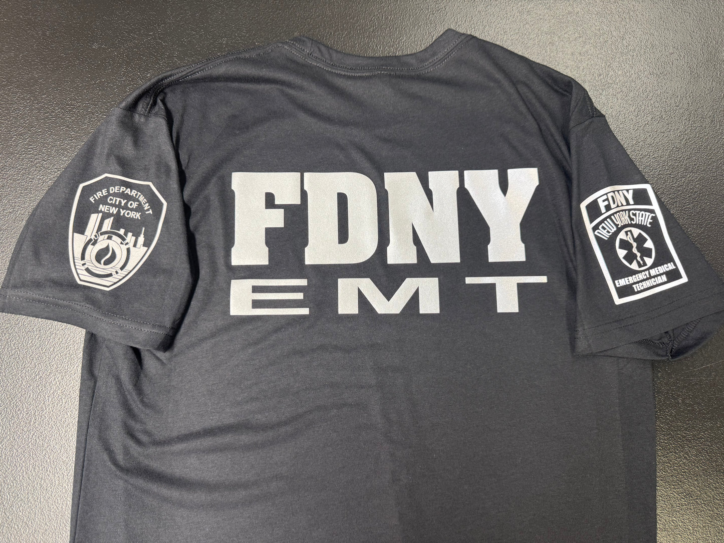 FDNY EMT Reflective T-Shirt - Unisex
