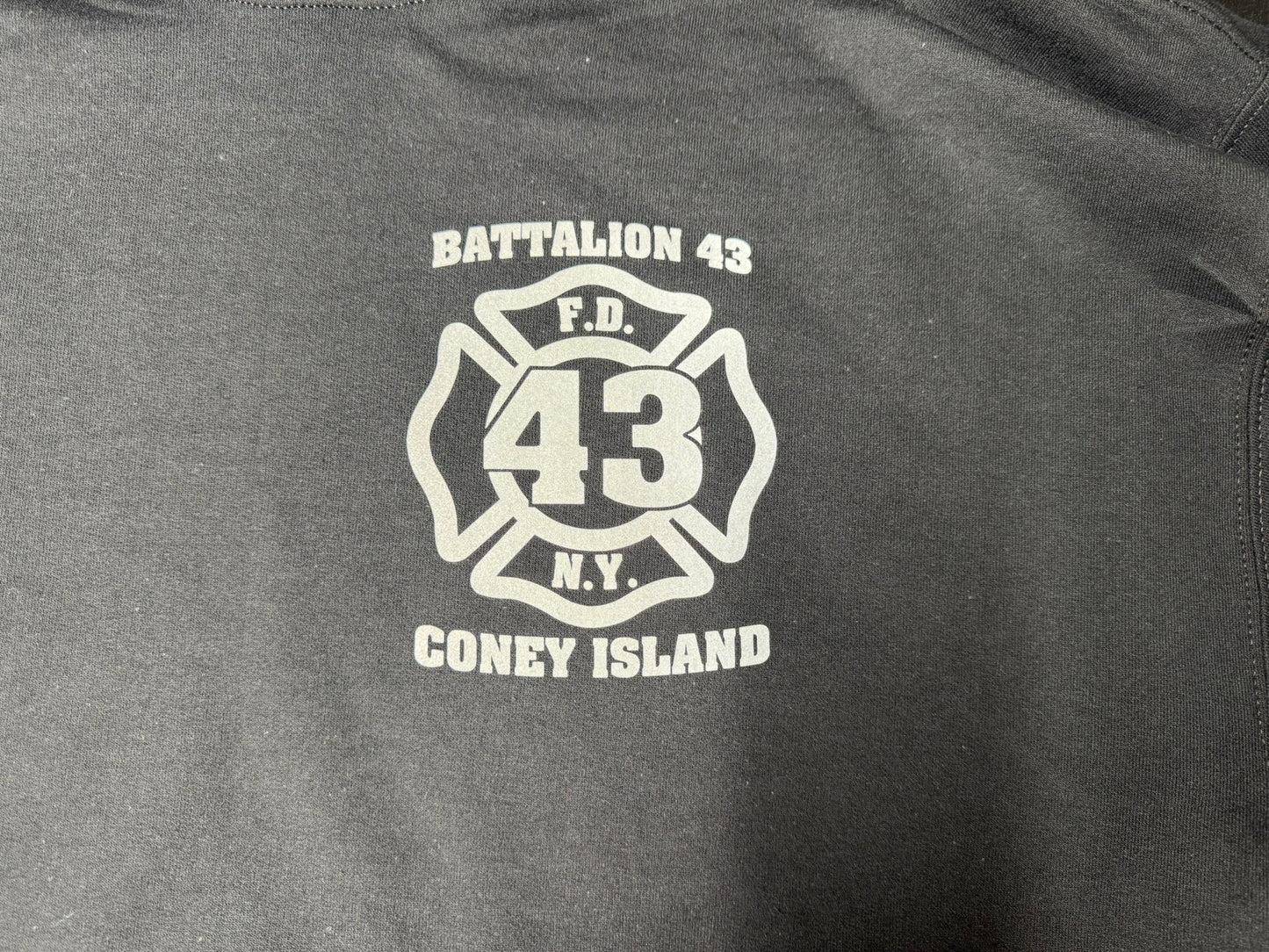Gildan FDNY Station 43 Reflective Pullover Hoodie - Unisex
