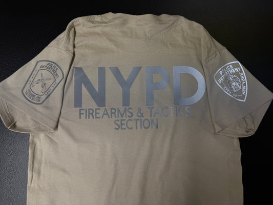 NYPD Firearms And Tactics Section Reflective T-Shirt - Unisex