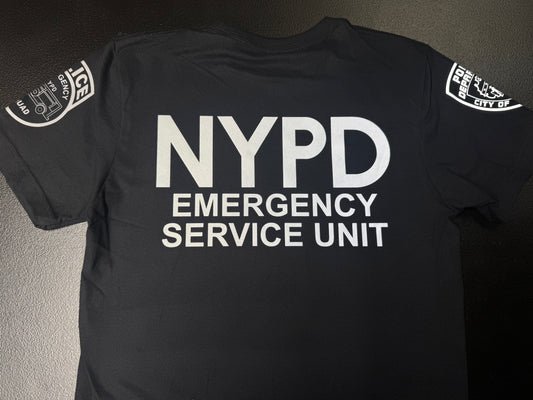Gildan NYPD ESU Reflective T-Shirt - Unisex