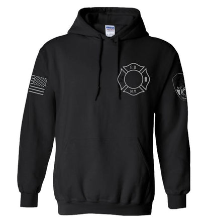 FDNY EMT Reflective Pullover Hoodie - Unisex